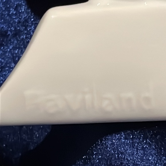 1978 Haviland Christmas ornament France "Sledding Angel" Discontinued - Picture 7 of 10